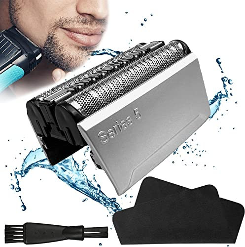 Braun Series 5 Scherkopf 52S - Ersatzscherkopf für S5 Elektrorasierer, 52B Serie 5 5020S 5030S 5040S mit Reinigungstuch für Herren