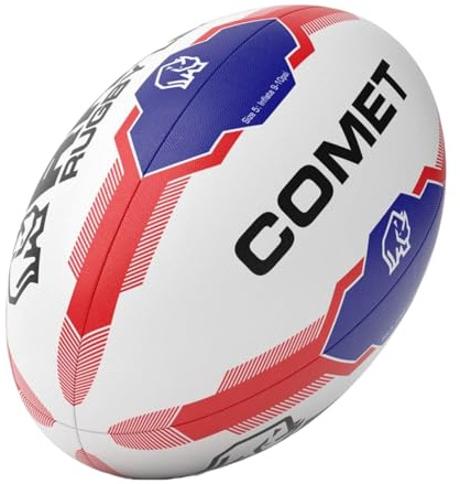Rhino Rugby League Ball Comet Xiii - Size: 4 - White