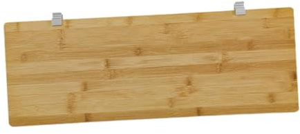 Aymzbd Table de Barbecue Extensible, Table Extensible en Bambou, Légère, Portable, Vaisselle de Camping, Accessoires de Pique-Nique, Camping-Car, 60 Cm X 22.2 Cm
