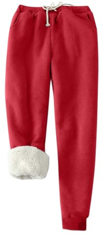 Inverno Autunno Baggy Cinch Bottom Pantaloni della tuta Jogger Pantaloni della tuta da uomo Foderati in pile pesante Accoglienti con tasche Joggers Vestibilità ampia Tinta unita Yoga Coulisse Comodi