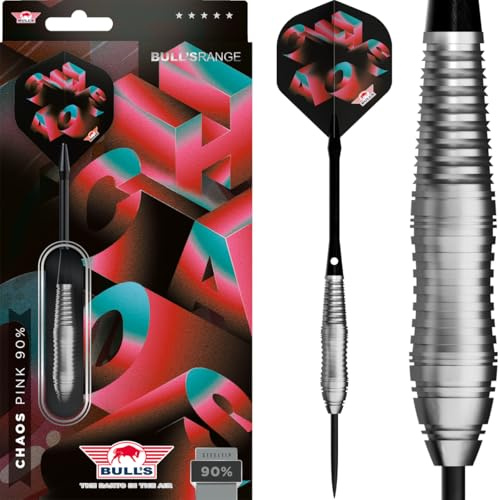 Bull's Chaos 90% Pink 22g Steeltip