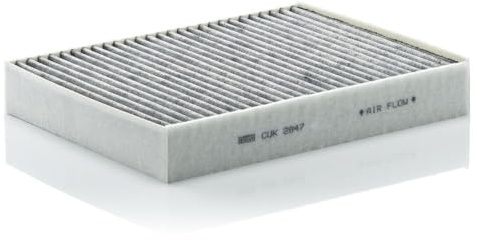 MANN-FILTER CUK2847 Filter, Innenraumluft adsotop | Cuk 2847/1 (alt Cuk 2847) Kompatibel mit Cayenne (92A),Touareg (7P5, 7P6),Touareg Van (7P5)