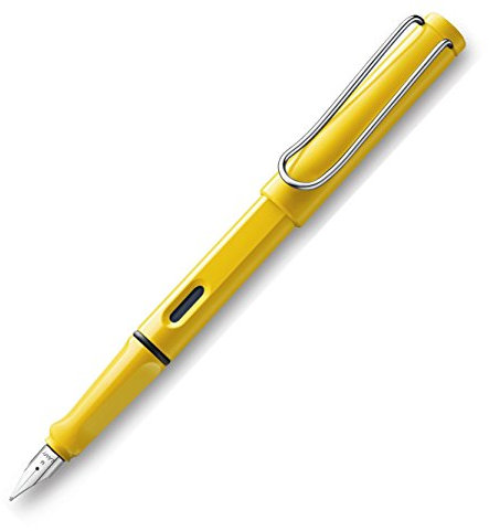 Lamy Safari Fountain Pen Medium Nib with Bag – Yellow
