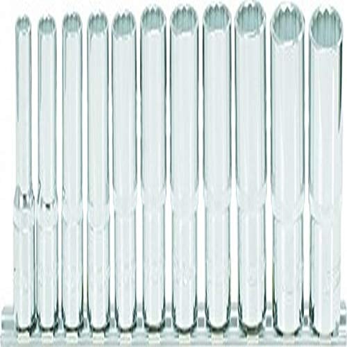 KS Tools 918.0602 3/8 CHROMEplus 12-kant-Stecknuss-Satz, lang, 11-tlg. 8-19mm