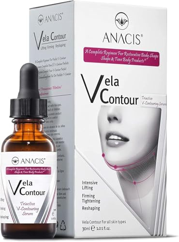 ANACIS Vela Contour Neck Firming Serum for Jawline & Décolleté, 1 fl oz