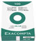 Exacompta 13809B 100er Pack Karteikarten liniert DIN A6 in Kartonschachtel 10,5 x 14,8cm ideal für die Schule und Universität zum Lernen weiß