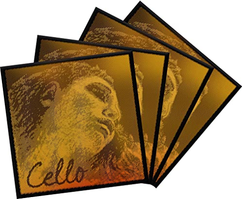 Pirastro 335020 Evah Pirazzi GOLD Cello Satz, mittel
