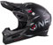 O'NEAL | Mountainbike-Helm | MTB Downhill | Nach Robustes ABS, Ventilationsöffnungen für Luftstrom & Kühlung, ABS Außenschale | Fury Helmet SYNTHY | Erwachsene | Schwarz | Größe S