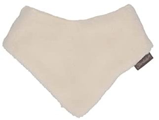 Sterntaler Halstuch aus Teddyflausch, gefüttert, mit Klettverschluss - Unisex Accessoires für Babys & Kleinkinder - warm, weich und bequem - ecru, Gr. 2