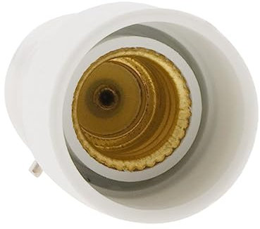 Zenitech - Adaptateur de Douille Culot B22 vers E14 - Convertisseur Pratique pour Ampoules - Installation Facile - Compatible avec Lampes Intérieures - Blanc - 5cm