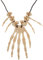Amosfun Schädel Anhänger Halskette Skelett Kopf Hand Knochen Charme Cosplay Phantasie Partei Schmuck