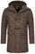 Indicode Herren Liam Dufflecoat | Wintermantel Wollmantel Herrenmantel Mantel für Männer Demitasse mix M