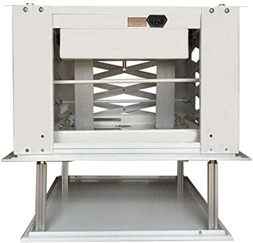 CGOLDENWALL Electric Projector Lift Ceiling Projector Hanger Smart Lift Automated Projector Mount Lift Office Conference Projector Lift/Wireless Remote Box Type (SIZE600×600mm/DISTANCE0.6m)