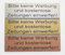 BigTrend24 Briefkastenschild Schild - Bitte keine Werbung und kostenlose Zeitungen! 3 Farben Kupfer