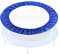 APJJ Trampolin Randabdeckung 81-152cm, Indoor Erwachsene Fitness Umrandung, Wasserdichtes Oxford-Tuch ZubehöR Ersatzteile, Blau, 48in 122cm
