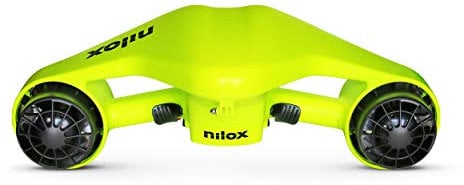 Nilox Acqua Scooter Subacqueo Elettrico per Immersioni Fino a 30 m di Profondità, Batteria Estraibile 25,9V / 5Ah, Facile da Trasportare e Usare