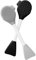 RamPula Silicone face Scrubber, 2 Piece Facial Cleansing Brush, face mask Brush with Soft Clay face mask applicator, for applying Masks and Washing Your face, for Foundation,Cream