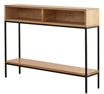 ZYMEN Massivholz-Eingangstisch, skandinavischer Eingangstisch, Sofa-Bar, EIN Paar Barschränke, Wand-Sideboard-Regale Commemoration Day