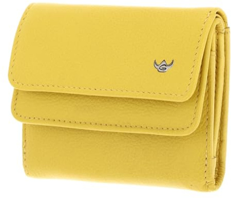 Golden Head Leder Geldbörse Madrid RFID Protect Überschlagbörse 1176 Sonnengelb