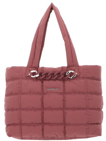 Mandarina Duck Schultertasche Pillow Dream Shopper Mineral Red altrosa