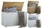 VCM Holztruhe | Maße ca. H. 49 x B. 82 x T. 44 cm |Kiste für flexiblen Einsatz in Allen Wohnräumen | Aufbewahrungsbox | Kiste - Bendola Sonoma-Eiche