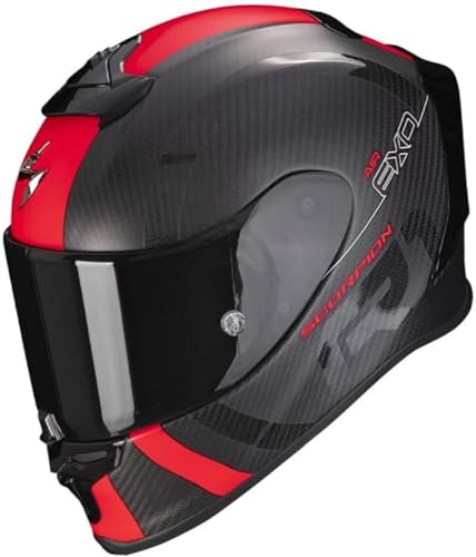 EXO R1 EVO CARBON AIR MG M NERO OPACO-ROSSO