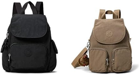 Kipling Damen City Mini BACKPACKS, Black Noir, 27x29x14 Centimeters (B x H T) EU Damen Firefly Up Clothing, Beige (True Beige), 22x31x14 Centimeters (B x H T) EU