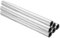 PATIKIL 9/16(15mm) ID 1-3/8(35mm) OD Pipe Insulation Foam Tube, 6Pcs 2Ft Self Adhesive Pre Slit Pipe Insulation Tube Cover Wrapping with Aluminum Foil for Outdoor Winter Irrigation