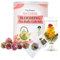 Blooming Tea Flowers Gift Set, 10 Unique Varieties Flowering Tea Balls, Individual Packing Handmade Flower Tea, Blooming Green Tea with Flowers for Tea Lovers, Anniversary, Valentine, Birthday