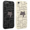Coiwxmoi 2 Stück Hülle für iPhone 8/7/SE 2022/SE 2020 4,7 Zoll, Aesthetic Muster Design Mädchen Frauen Handyhülle, Silikon Slim Motiv Stoßfest Case Kratzfeste Süßes Schutzhülle für iPhone 8, Katze