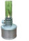 Lanterne à gaz pour camping, randonnée, éclairage d'ambiance pour tente, bouteille de gaz rechargeable, bougie pour tente de camping, équipement de camping (argenté)