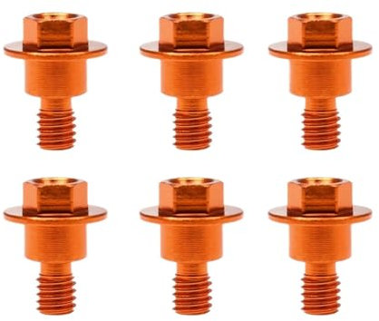 Motorcycle Screws Fork Guard Bolt Compatible With YZ65 85 125 250 250F 450F 125X 250X 250FX 450FX WR250F 450F KTM SXF XC XCF EXC EXCF(Orange)