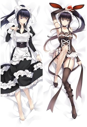 SFHCOISM Dakimakura Body Pillow Anime Kissenbezug Kissenhülle Overlord Narberal Gamma A01, Pillowcase Doppelseitige Seitenschläf Umarmungskissen Bezug Dekorative Zierkissenbezug