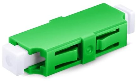 opteec® - Coupleur/Adaptateur - Femelle Femelle - Pour cordons Fibre Optique - Simplex Monomode - Garantie 10 Ans (LC/APC - LC/APC)