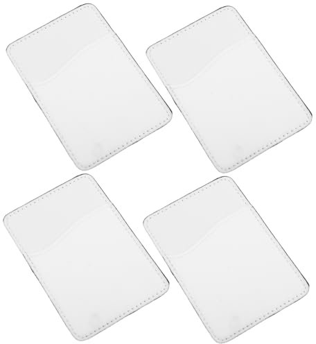 DOITOOL 4piezas Billetera para Teléfono Inteligente Tarjeteros Funda Transferencia Térmica Adhesivo para Parte Trasera