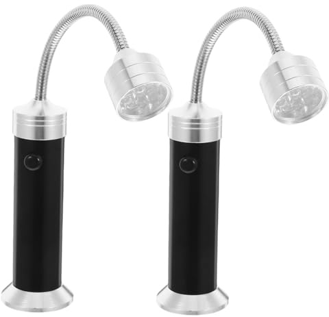 UKCOCO 2stücke Magnetische Bbq Grilllichter Mit Verstellbarem Schwanenhals Für Optimale Beleuchtung Beim Grillen Im Freien Kompatibel Gasgrills Für Nächtliches Bbq
