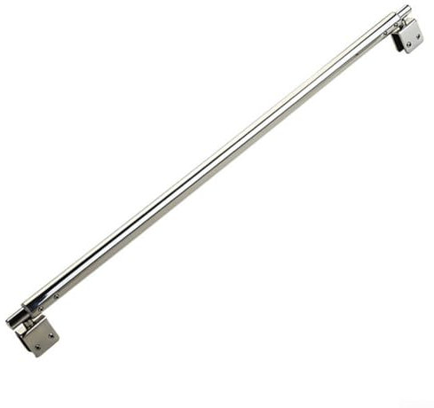 Stainless Steel Frameless Shower Door Fixed Panel, Shower Screen Support Bar, 400Mm-600Mm Wall-to-Glass Support Bar for 8Mm-12mm Glass(Double Clamps)