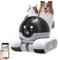 Tangxi Pet Camera Robot, Home Security Camera on Wheels, 1080P Dual Lens Indoor Movable Monitor, 2-Way Talk & WiFi APP Control, for Cats Dogs Baby Elderly