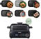 Panasonic NF-GM600KXC 6-in-1 Electric Multi Cooker, 1400W, 40-250°C, 9 Auto Modes, 6 Plate Accessories, Smoke Extractor, Dishwasher Safe, 2.5m Cord, Black