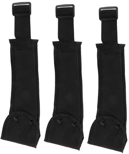 HEALSOPTHY 3 Stück Kinderwagen Schrittschutz Für Babys Rutschfester Sicherheitsgurt Aus Oxford Gewebe Robustes Kinderwagen Zubehör Für Alltag Und Reisen