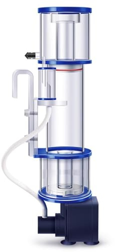 COYEUX Skimmer de Superficie para Acuario, Skimmer de proteínas, Bomba Sumergible silenciosa de CC, Flujo de 730L/hora, para pecera de Arrecife Marino de Agua Salada de 100L-150L