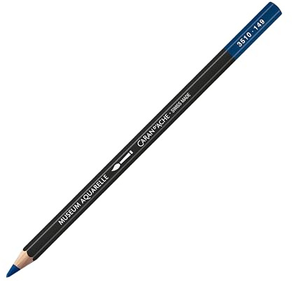 Caran d'Ache Museum Aquarelle Pencil, Night Blue (3510.149)