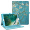 FINTIE Custodia per iPad 9.7 Pollici 2018 2017, iPad Air 2 / Air 1 - [Multi-angli] Folio Pieghevole Cover Protettiva Case Auto Sveglia/Sonno (con Tasca per Le Schede), Blossom