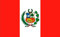 Frip - Bandera gigante de Perú con escudo, tamaño XXL, 2,50 x 1,50 m, con ojales