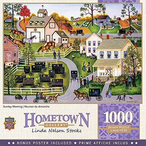 Master Pieces Puzzle 1000 Teile – Sunday Meeting