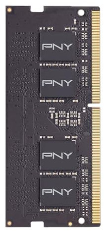 PNY RAM Module Mémoire Ordinateur Portable Performance DDR4 SODIMM 2666 MHz 16GB