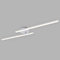 Briloner Leuchten LED Deckenleuchte,3163-029 Deckenlampe 2-flammig, 1.400 Lumen, 3.000 Kelvin (warmweiß), 18 Watt, Aluminiumfarbig, 782x120x61mm (LxBxH), 9 W, Aluminium Farbig