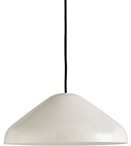 Pao Pendelleuchte 350, cremeweiß glänzend H 14,5cm Ø 35cm