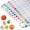 Acrylstifte für Steine Marker Stifte Set: 25 Farben Acrylstifte für Holz Eier Bemalen Farbe wasserfeste stifte für Holz Steine Bemalen Glas Papier Keramik Leinwand Ostern Basteln Kinder Deko