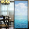 Película decorativa para ventana, privacidad bajo el agua, hermoso mar estático, calcomanías esmeriladas para ventanas, para el hogar y la oficina (ancho x largo) (42 x 100 cm)